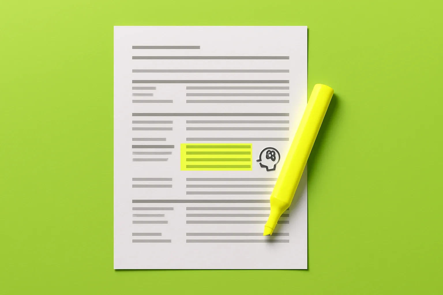 Annotated Spec Page With Highlighter