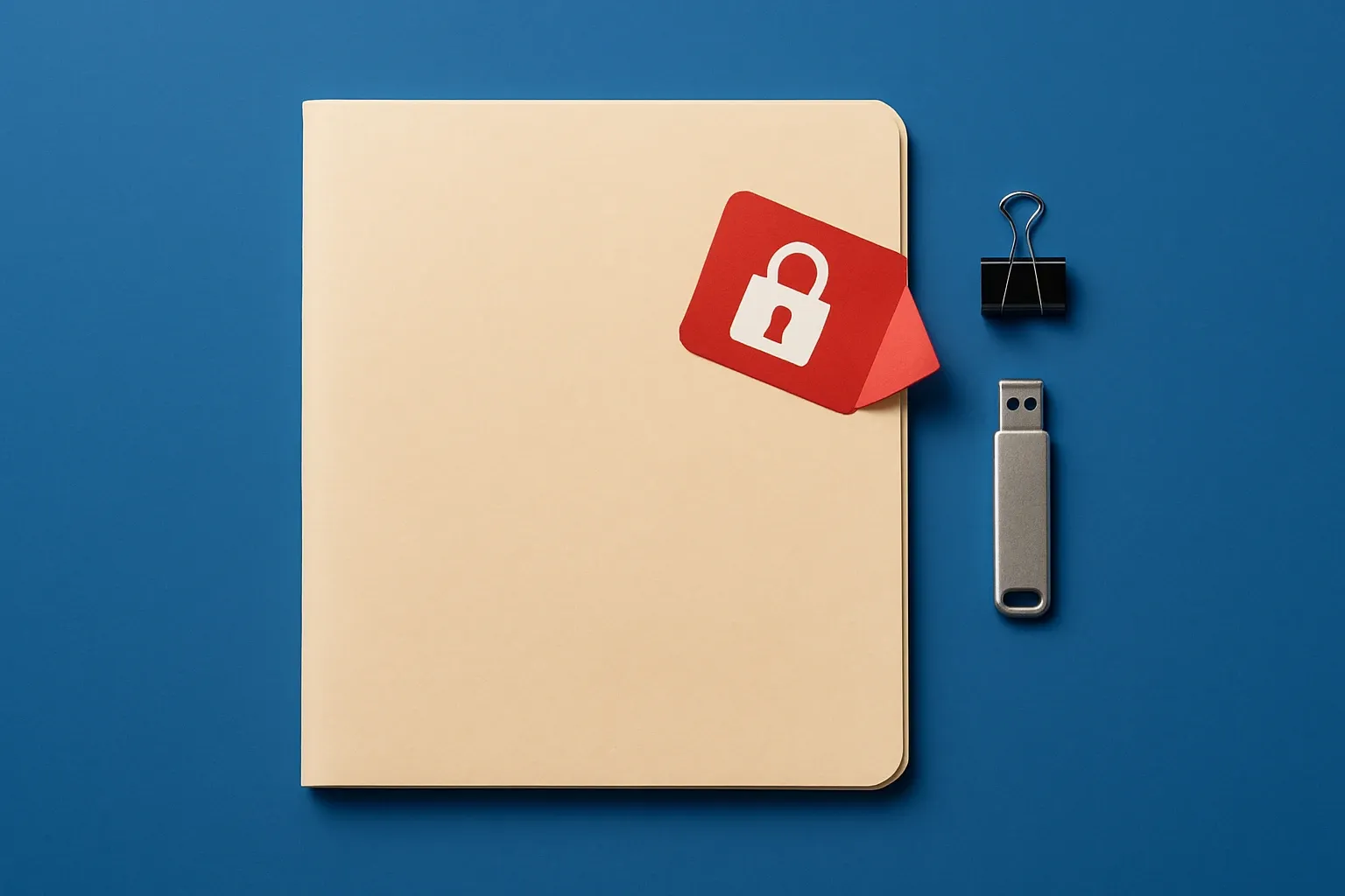 Evidence Packet Flat Lay