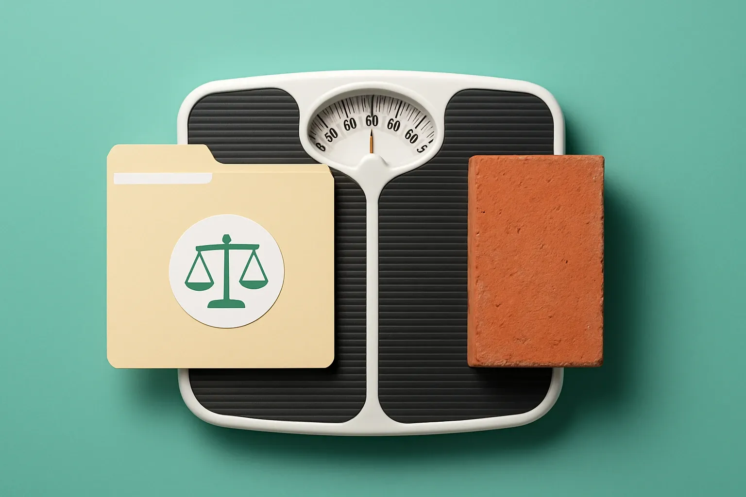 EPD Folder On A Scale