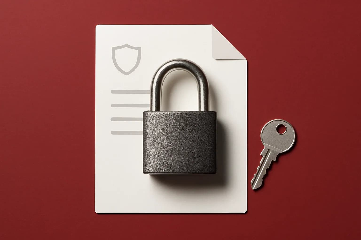 Spec Sheet and Padlock