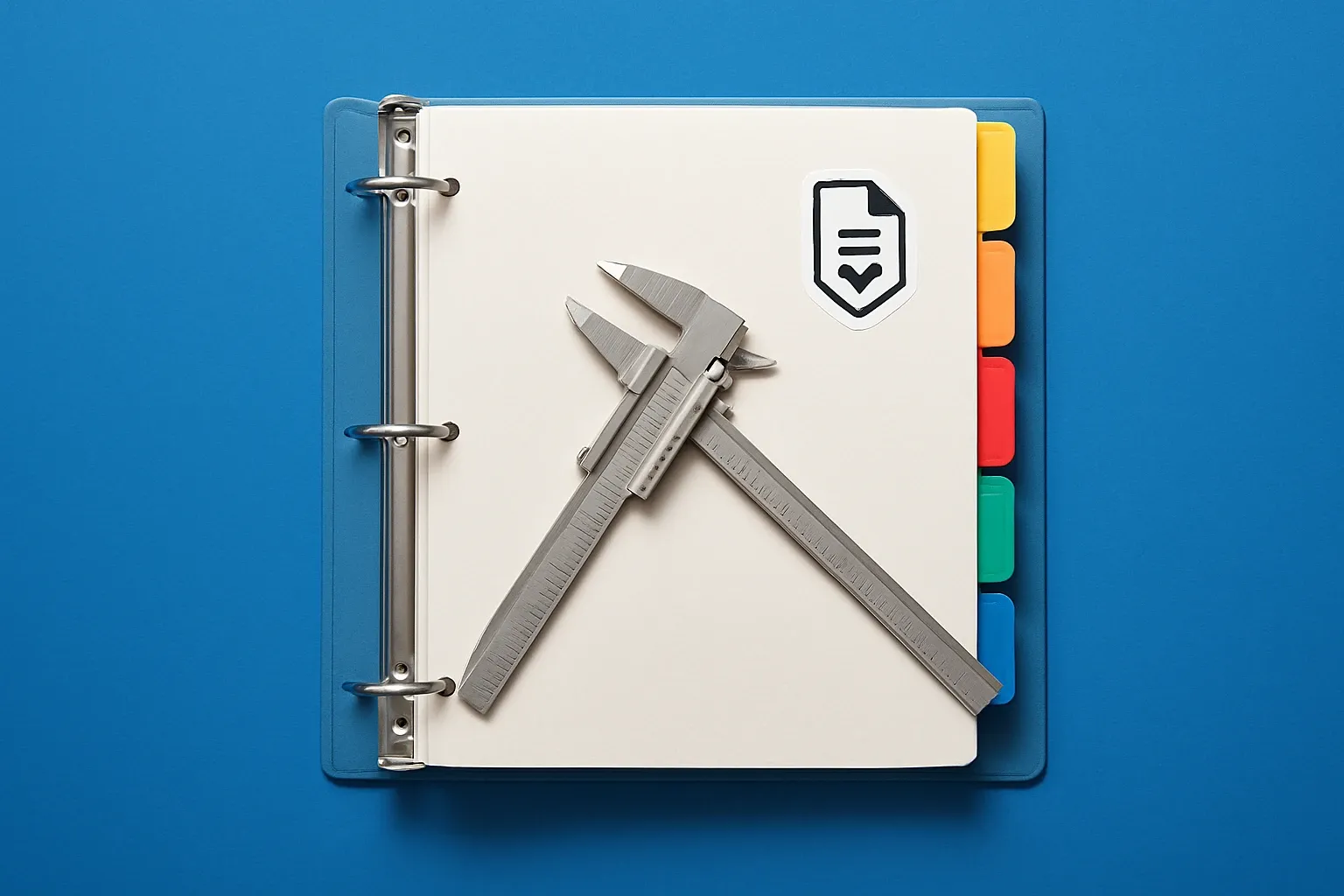 Binder With Evidence Tabs